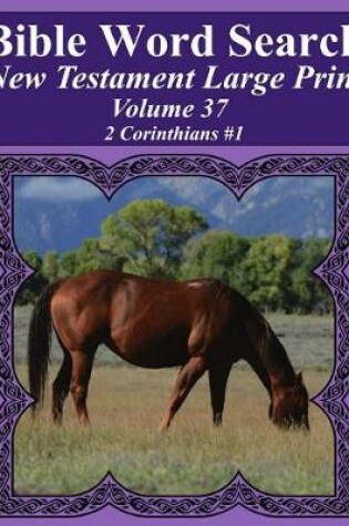 Cover of Bible Word Search New Testament Large Print Volume 37