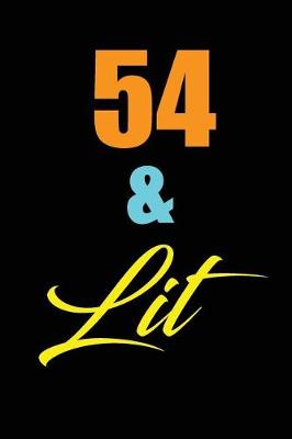 Book cover for 54 & Lit