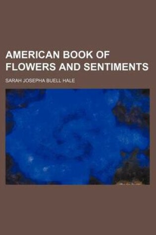 Cover of American Book of Flowers and Sentiments