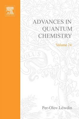 Book cover for Advances in Quantum Chemistry Vol 24 Z