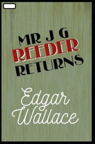 Cover of Mr J G Reeder Returns annotated