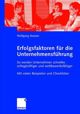 Book cover for Erfolgsfaktoren Fur Die Unternehmensfuhrung