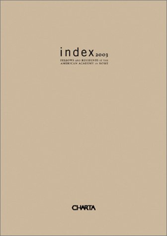 Book cover for Index 2003