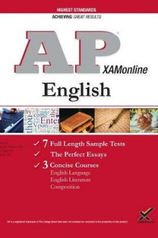 Cover of AP English: Language, Literature, and Composition Exam, 2018 Edition (College Test Preparation)
