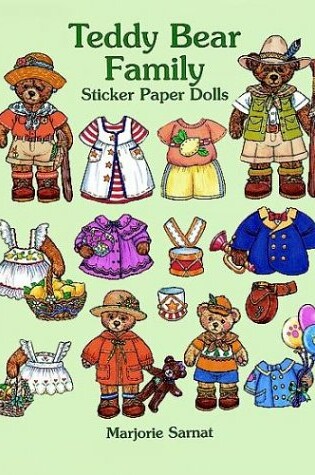 Cover of Teddy Bear Family Sticker Paper Dolls