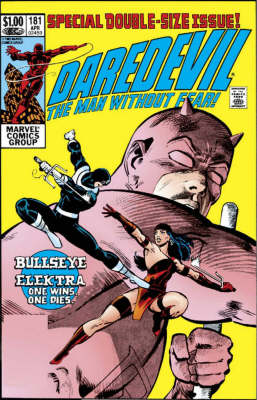 Book cover for Daredevil vs. Bullseye