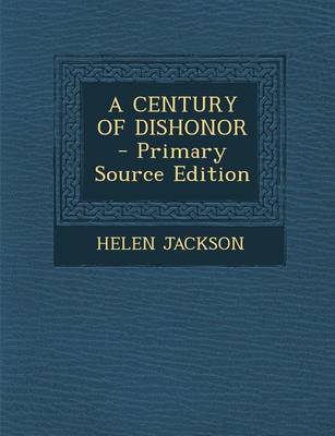 Cover of A Century of Dishonor