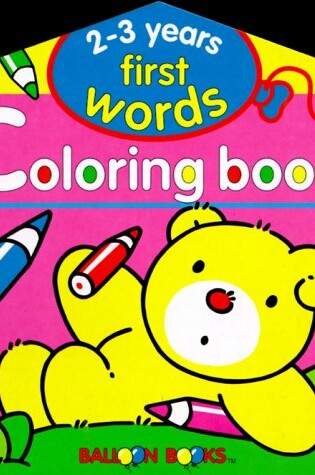 Cover of First Words Coloring Book