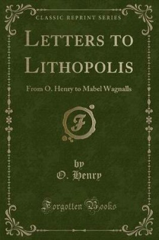 Cover of Letters to Lithopolis