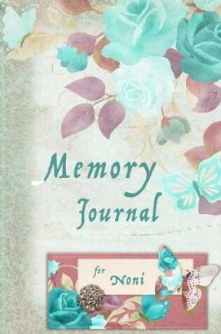 Cover of Memory Journal for Noni