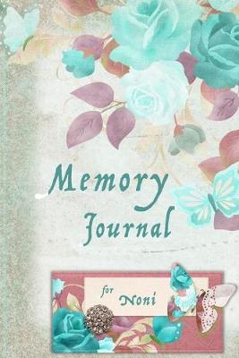 Book cover for Memory Journal for Noni