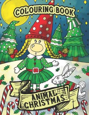 Book cover for Christmas Colouring Book