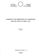 Cover of Changes in the Composition of Households and the Cycle of Family Life