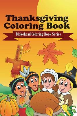 Book cover for Thanksgiving Coloring Book