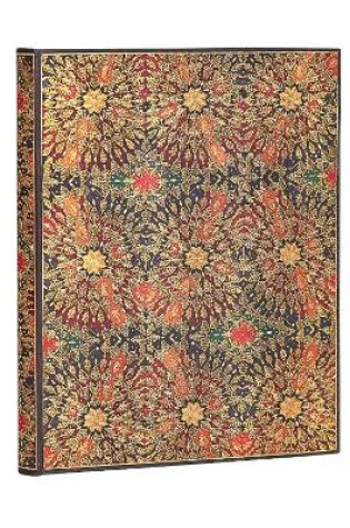 Cover of Fire Flowers Ultra Lined Hardcover Journal (Elastic Band Closure)