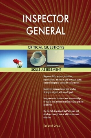 Cover of INSPECTOR GENERAL Critical Questions Skills Assessment