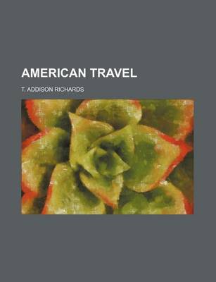 Book cover for American Travel