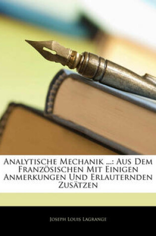 Cover of Analytische Mechanik ...