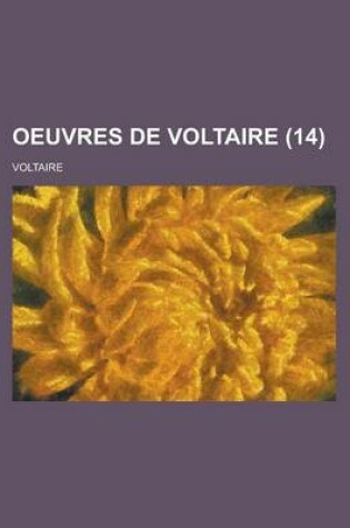 Cover of Oeuvres de Voltaire (14 )