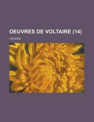 Book cover for Oeuvres de Voltaire (14 )