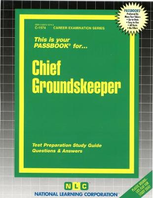 Book cover for Chief Groundskeeper