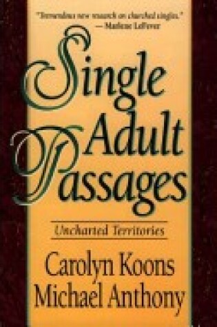 Cover of Single Adult Passages