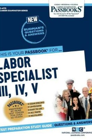 Cover of Labor Specialist III, IV, V (C-4775)