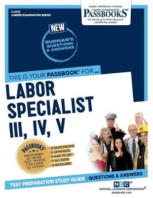 Book cover for Labor Specialist III, IV, V (C-4775)