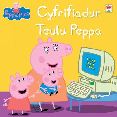 Book cover for Peppa Pinc: Cyfrifiadur Teulu Peppa