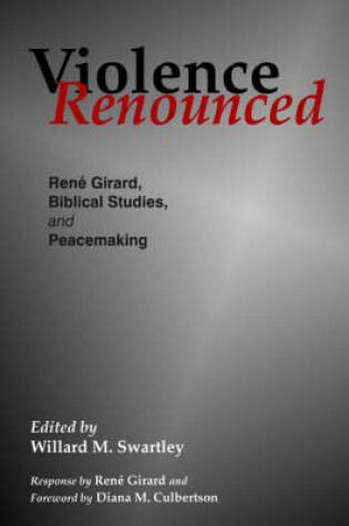 Cover of Violence Renounced