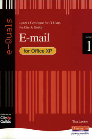 Cover of e-Quals Level 1 Office XP E-mail