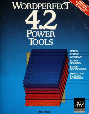 Book cover for WordPerfect 4.2 Power Tools