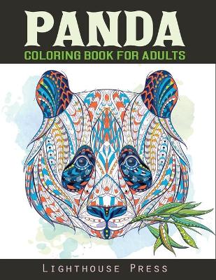 Book cover for Panda Coloring Book For Adults