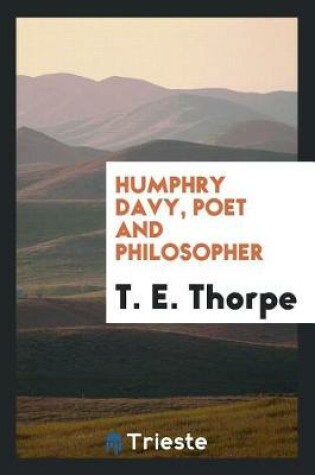 Cover of Humphry Davy, Poet and Philosopher