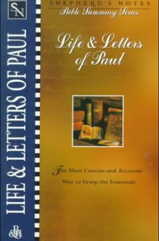 Cover of Shepherd's Notes - Life and Letters of Paul