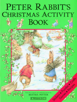 Book cover for Peter Rabbit's Christmas Activity Book