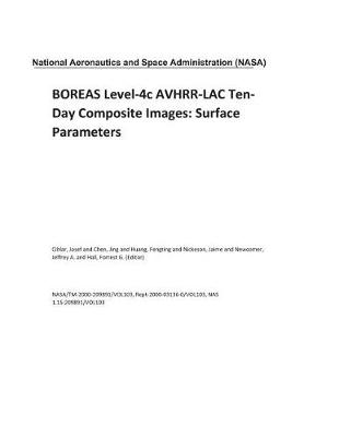 Book cover for Boreas Level-4C Avhrr-Lac Ten-Day Composite Images