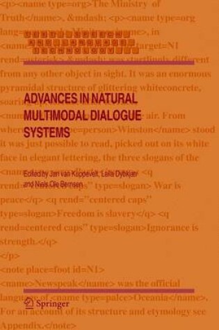 Cover of Advances in Natural Multimodal Dialogue Systems