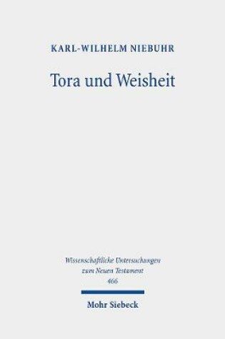 Cover of Tora und Weisheit