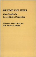 Book cover for Behind the Lines