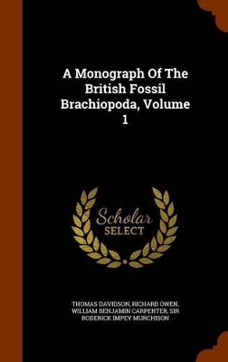 Book cover for A Monograph of the British Fossil Brachiopoda, Volume 1