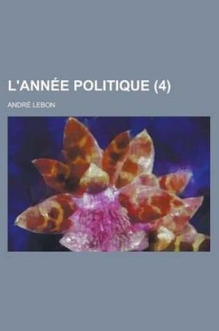 Cover of L'Annee Politique (4)