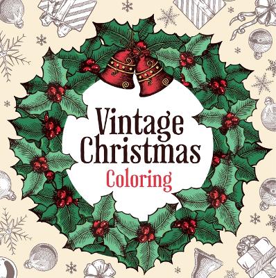 Book cover for Vintage Christmas Coloring (Keepsake Coloring Books)