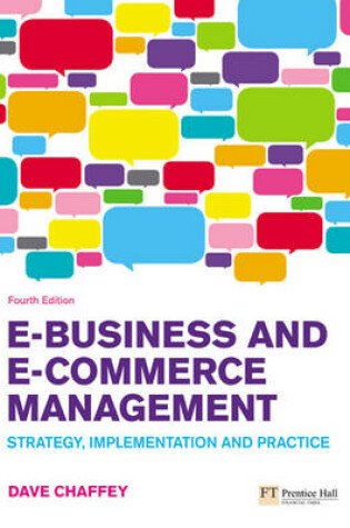 Cover of E-Business and E-Commerce Management