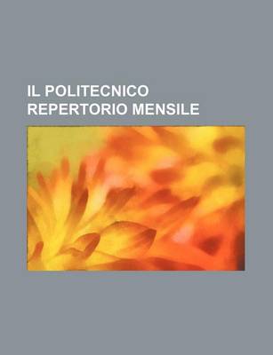 Book cover for Il Politecnico Repertorio Mensile