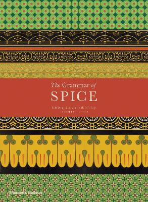 Book cover for The Grammar of Spice: Gift Wrapping Paper Book