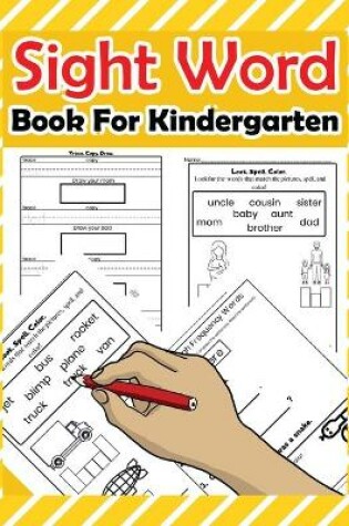 Cover of Sight Word Book For Kindergarten