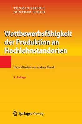 Book cover for Wettbewerbsfahigkeit Der Produktion an Hochlohnstandorten