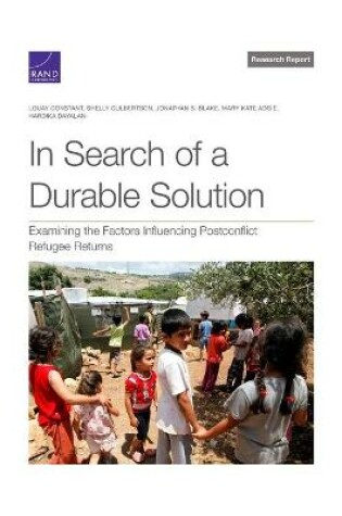 Cover of In Search of a Durable Solution