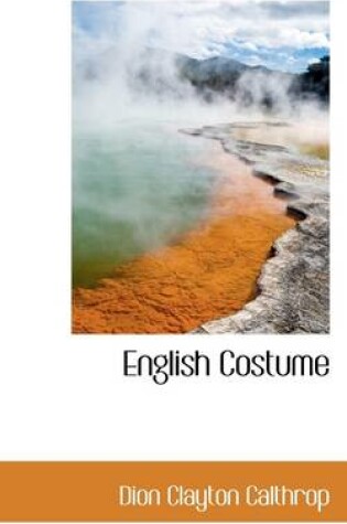 Cover of English Costume